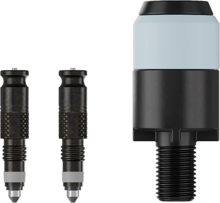 SCHWALBE Ventileinsatz Clik Valve SV-SCV Set à 2 Stück & Pumpenkopf-Adapter