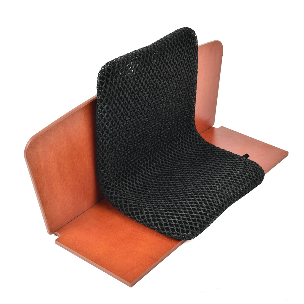 BAKFIETS.NL Sitzkissen mit Rückenpolster 3D Mesh