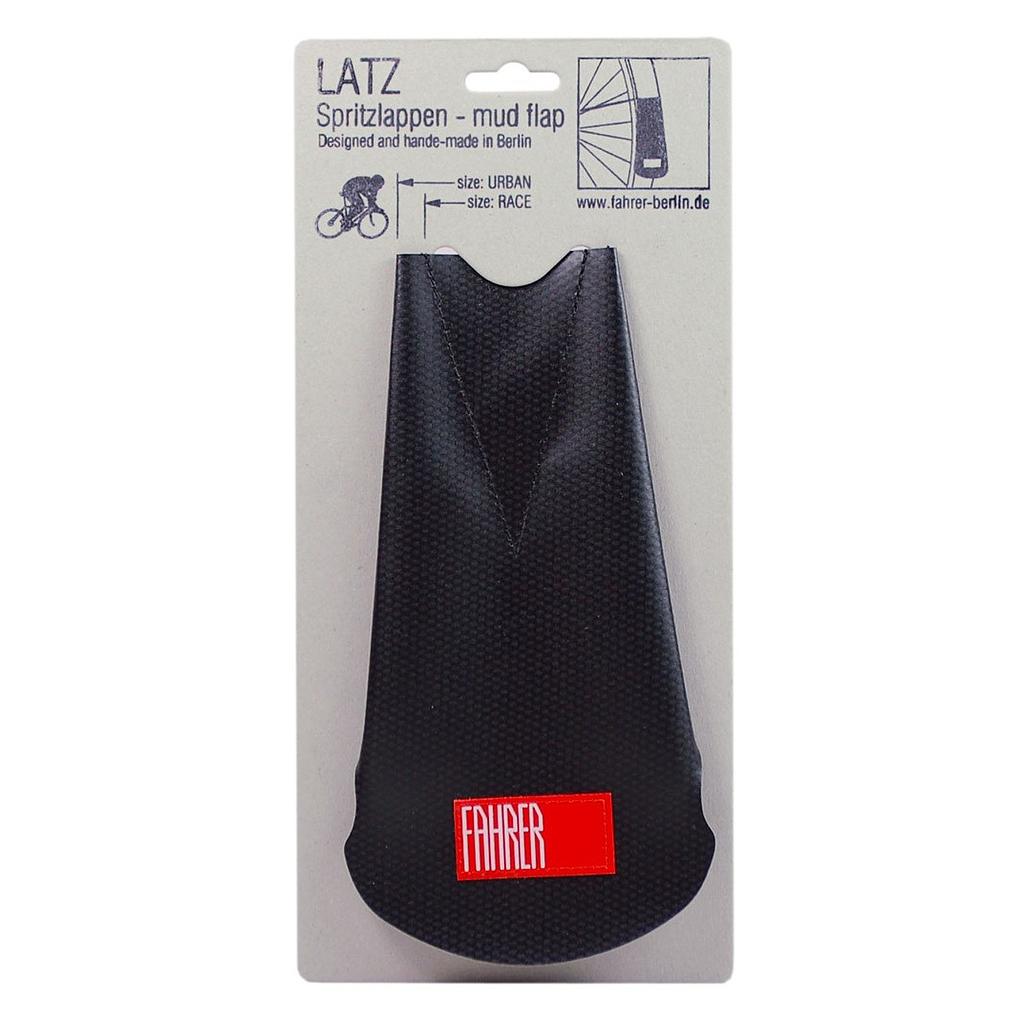 FAHRER LATZ URBAN Spritzlappen, schwarz